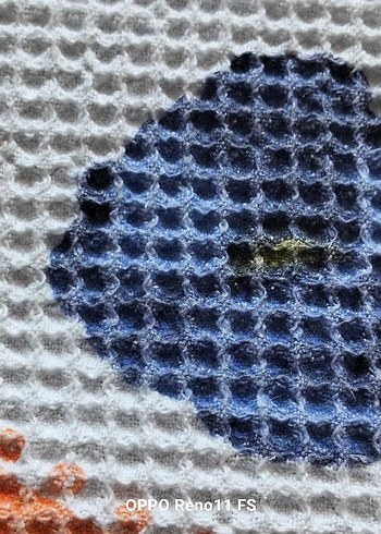 Mavi Baskılı pike - Görsel 6