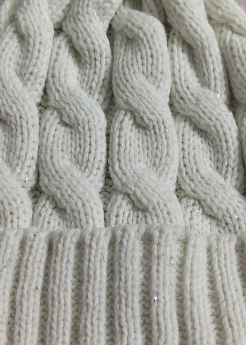 Renkli Örgü Kadın Bere - Görsel 2