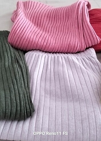 5 adet fıtıllı pantolon