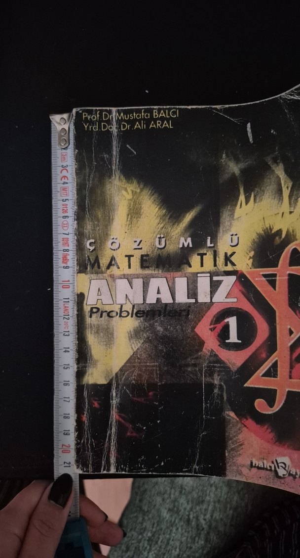 Mustafa BALCI Çözümlü Matematik Analiz Problemleri Kitabı 1 - Görsel 2