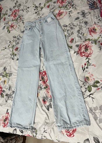 Trendyol & Milla Buz mavisi Wide Leg Jeans