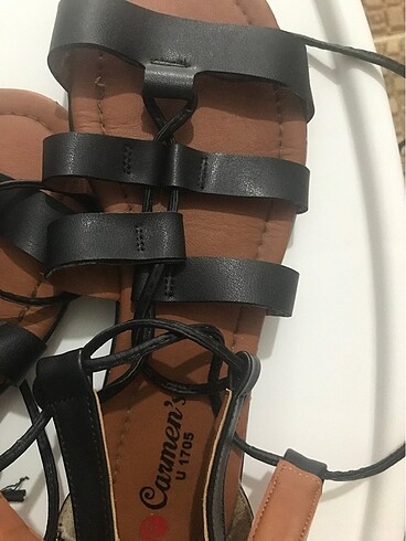 38 Beden siyah Renk Kadın sandalet