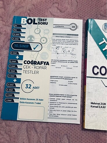 Beden Renk Tyt soru bankası /Çek kopar test coğrafya