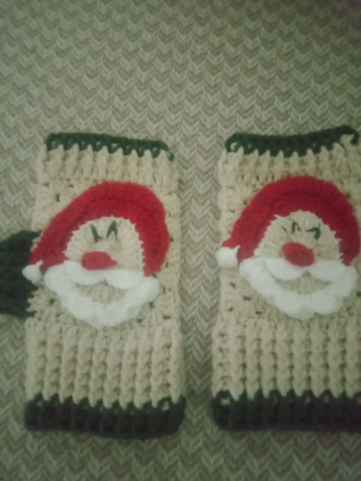 Renkli Örgü Kadın Eldivenleri - Görsel 2