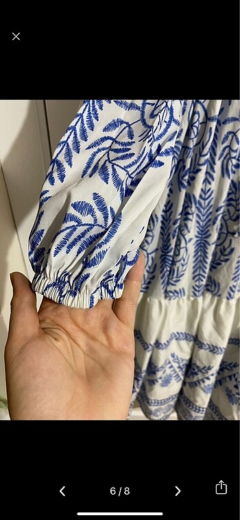 Meri stor elbise - Görsel 6