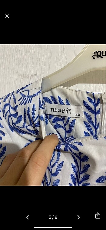 Meri stor elbise - Görsel 5