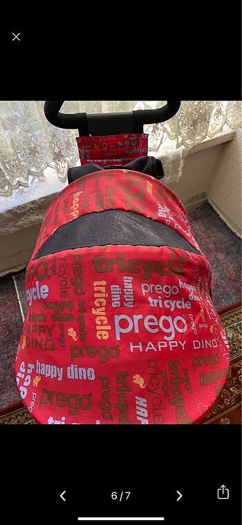 Prego  T307 happy dino bebek bisiklet - Görsel 6