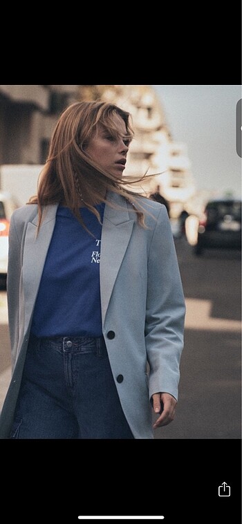 Zara blazer takım