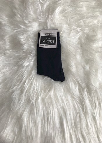 Favorit Erkek Siyah Uzun Çorap - Görsel 4