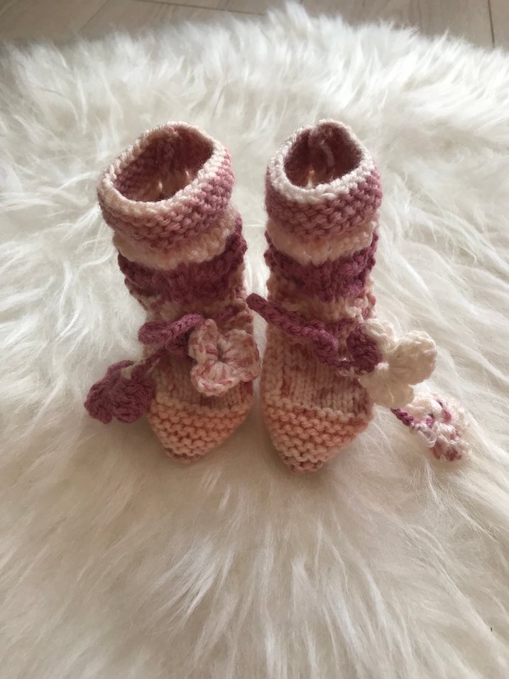 Kızlar için Pembe Örgü Kolsuz Hırka - Görsel 5