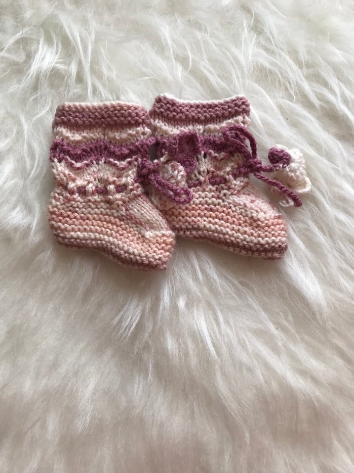 Kızlar için Pembe Örgü Kolsuz Hırka - Görsel 4