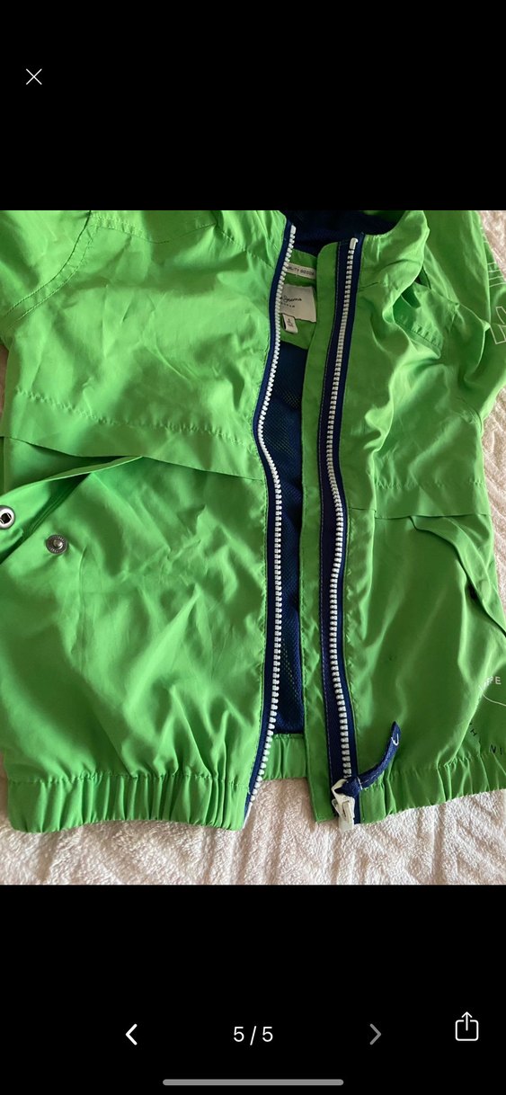 Pepe Jeans marka Çocuk Yeşil Kapüşonlu mont - Görsel 5