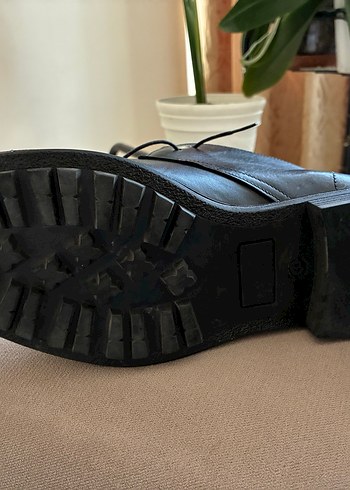 Erkek Deri Siyah  Bot - Görsel 4