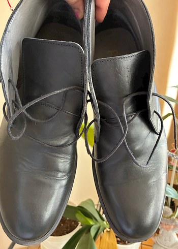 Erkek Deri Siyah  Bot - Görsel 8