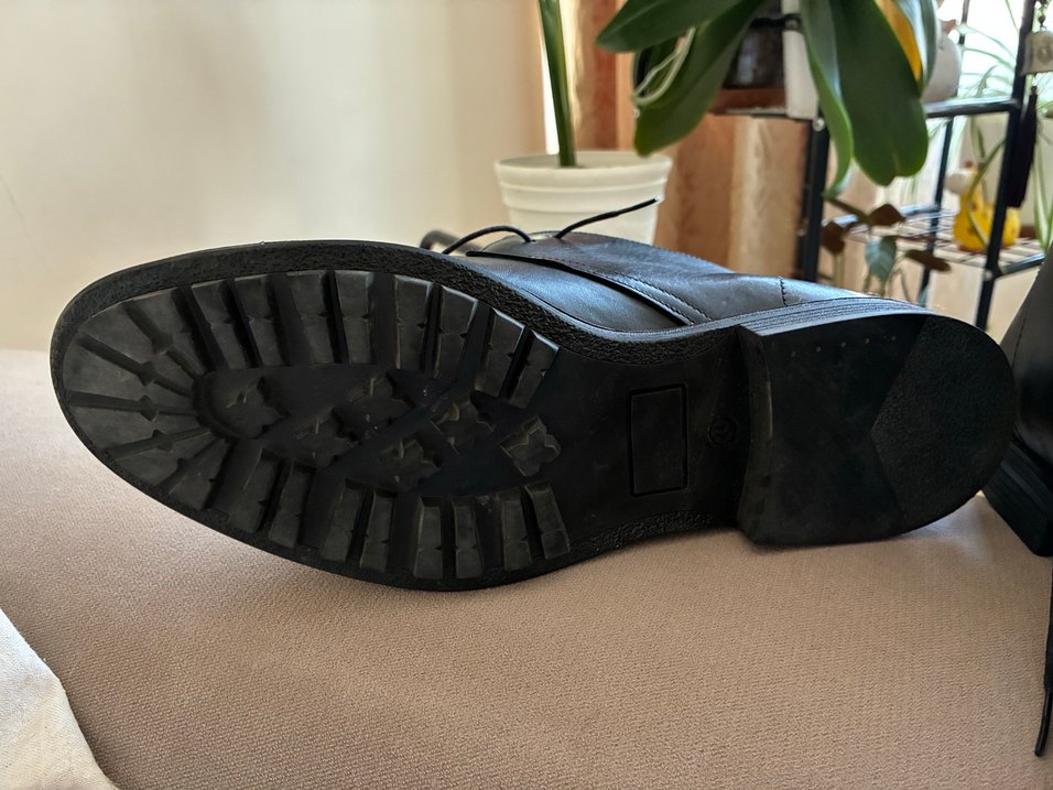 Erkek Deri Siyah  Bot - Görsel 4