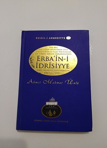 Ahmet Mahmut Ünlü - Erba'in-i İdrisiyye
