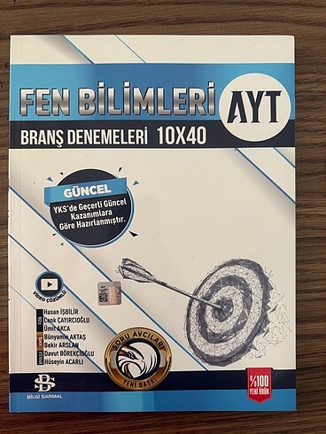 Bilgi Sarmal Ayt Fen Deneme