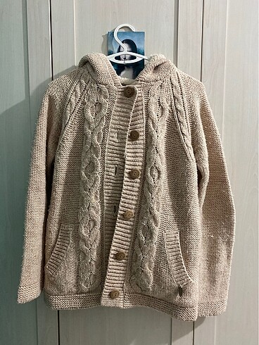 Bershka peluş yünlü hırka