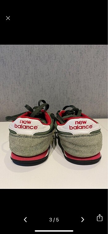 37 Beden yeşil Renk New balance spor ayakkabı