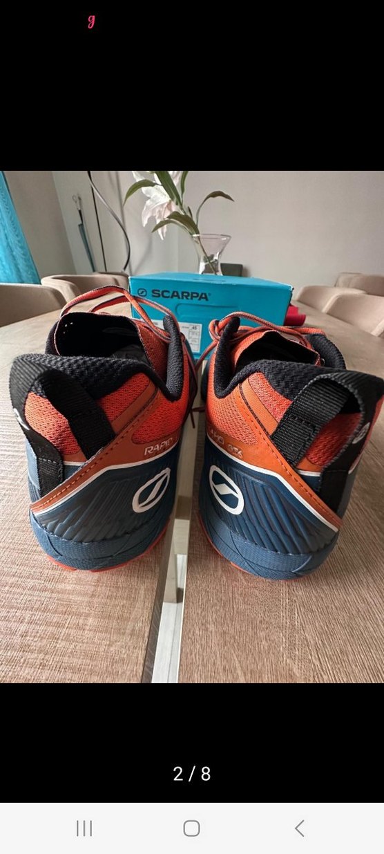 SCARPA Erkek Turuncu Outdoor Spor Ayakkabı - Görsel 5