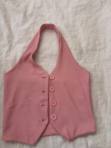 s Beden pembe Renk Pembe crop