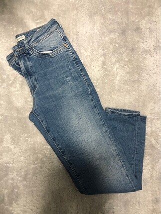 mavi cindy model yüksek bel mom jeans