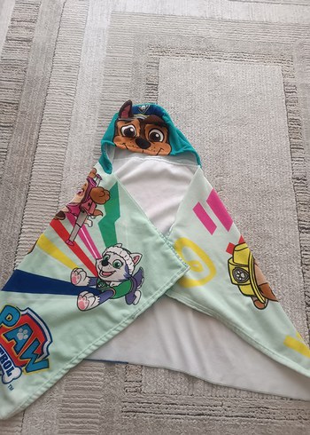 Çocuklar için Renkli Paw Patrol havlu  - Görsel 4