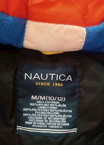 nautica Kırmızı Kapüşonlu Erkek Çocuk Mont - Görsel 2