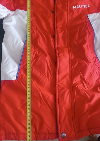 nautica Kırmızı Kapüşonlu Erkek Çocuk Mont - Görsel 9