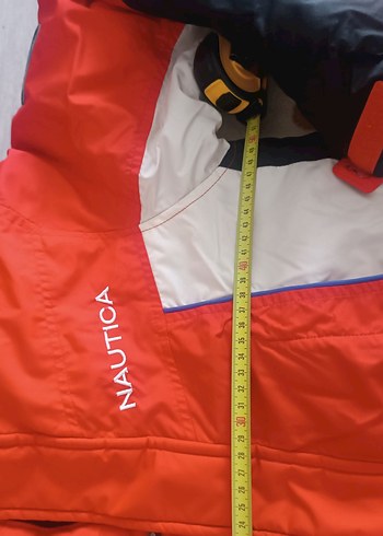 nautica Kırmızı Kapüşonlu Erkek Çocuk Mont - Görsel 8