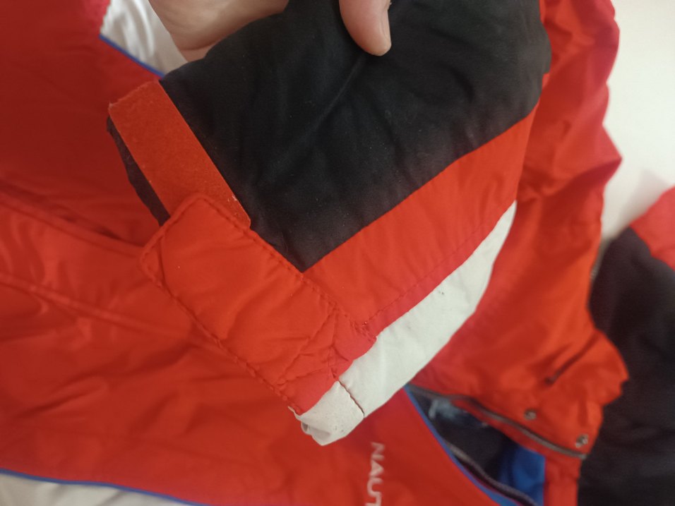 nautica Kırmızı Kapüşonlu Erkek Çocuk Mont - Görsel 3