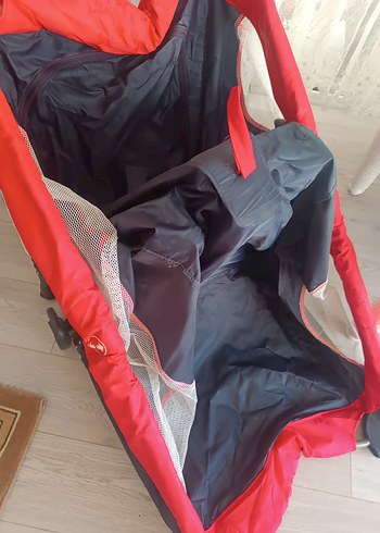 Kırmızı lacivert Renkli Oyun Parkı Yatağı - Görsel 5