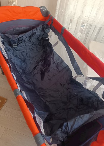 Kırmızı lacivert Renkli Oyun Parkı Yatağı - Görsel 3