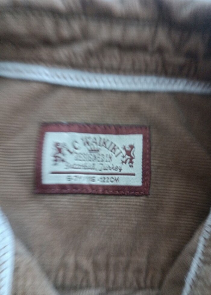 LCW kadife gömlek  - Görsel 2