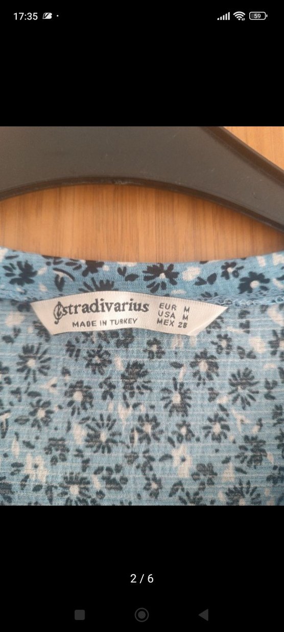 Mavi Bohem Uzun Elbise - Görsel 2