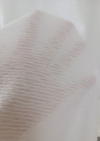 Beyaz Kısa Kollu Kadın Bluz - Görsel 8