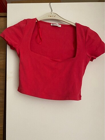 Zara Zara crop pembe