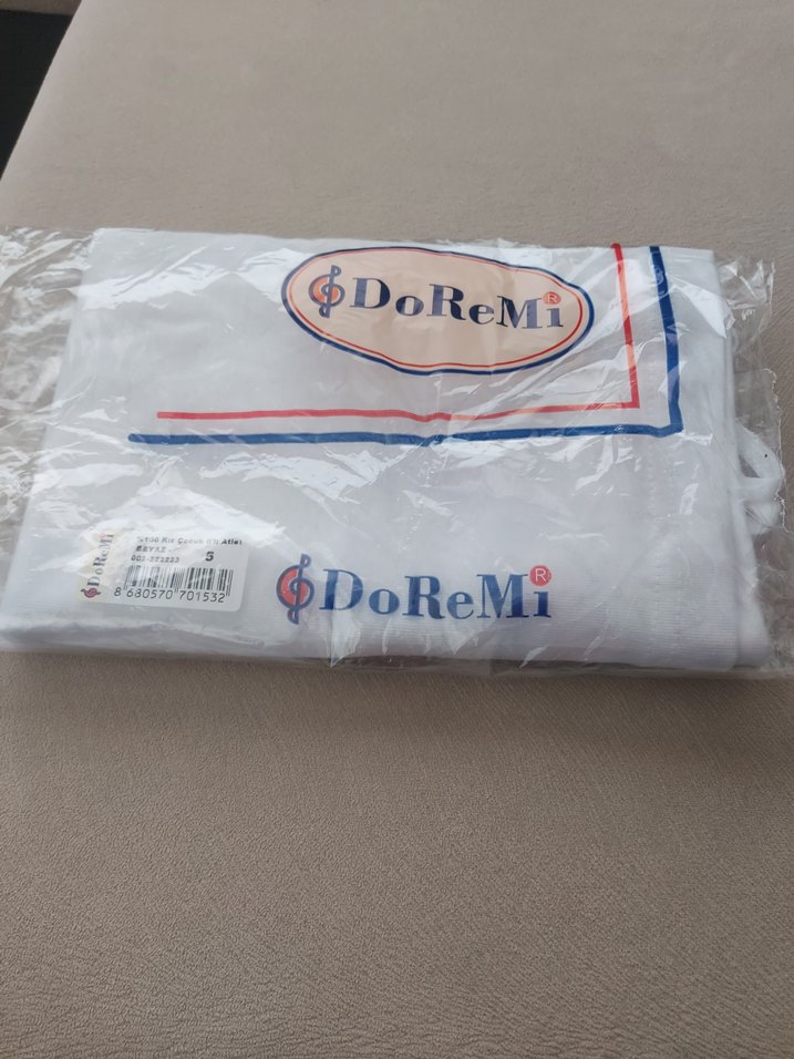 Beyaz Kız Çocuk Atlet - Görsel 2