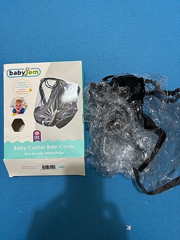 Babyjem anakucağı yağmurluğu