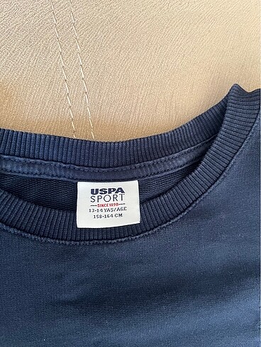 13-14 Yaş Beden Polo sweatshirt