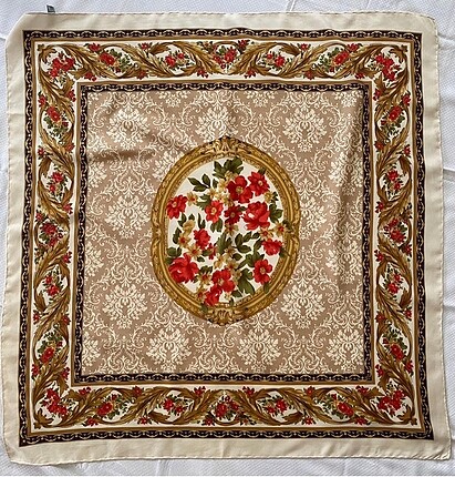 0 İpek twill eşarp