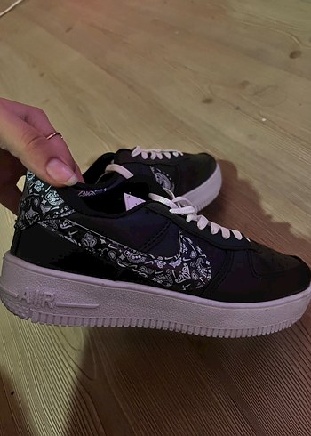 Nike Siyah Desenli Nike Air Force