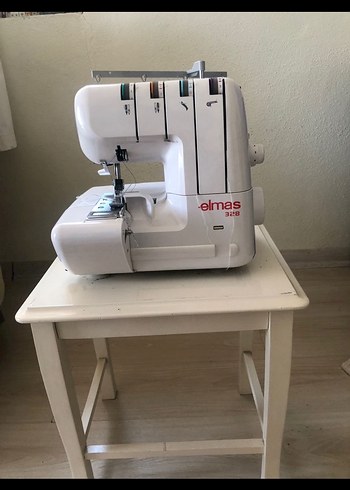 Elmas 328 Beyaz Dikiş Makinesi Overlok makinası