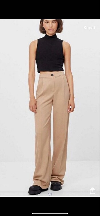 Bershka Palazzo Pantolon