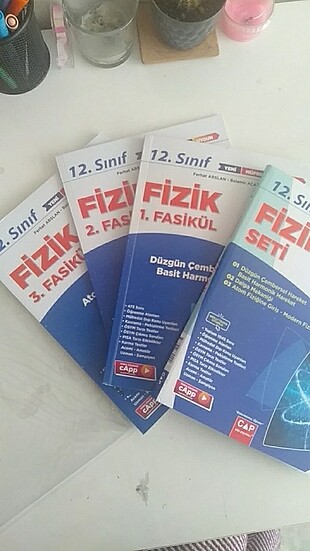 12. sınıf çap yayınları fizik fasikül seti