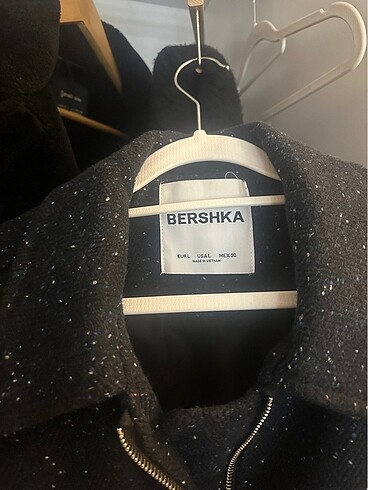 l Beden Bershka yün bomber ceket