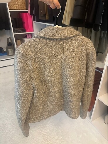 l Beden H&M gri kase ceket