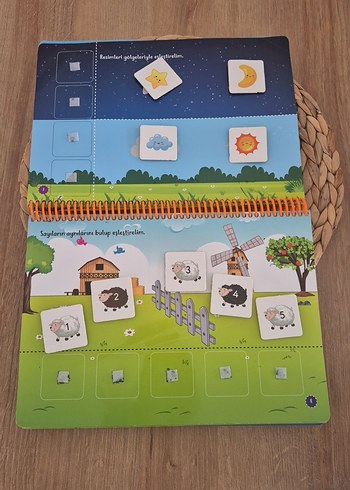 Renkli Cırt Cırtlı Etkinlik Kitabı 16-24 Ay - Görsel 9