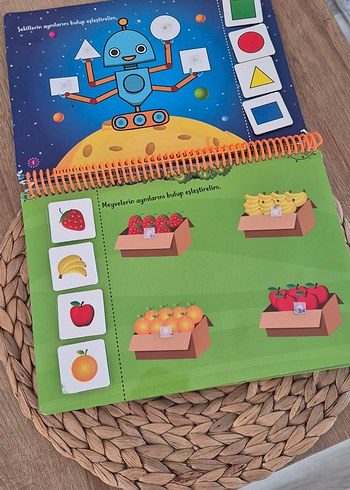 Renkli Cırt Cırtlı Etkinlik Kitabı 16-24 Ay - Görsel 3