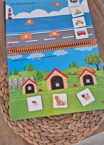 Renkli Cırt Cırtlı Etkinlik Kitabı 16-24 Ay - Görsel 4